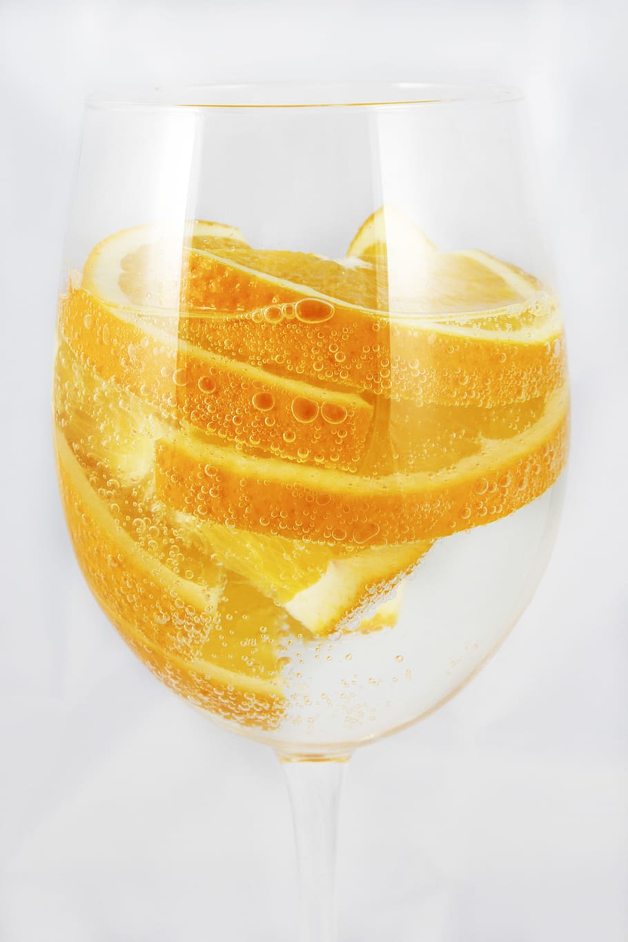 limonada, dentro, claro, foto de botella de vidrio, botella de vidrio, foto, naranjas, agua con gas, un vaso de, sabor tropical