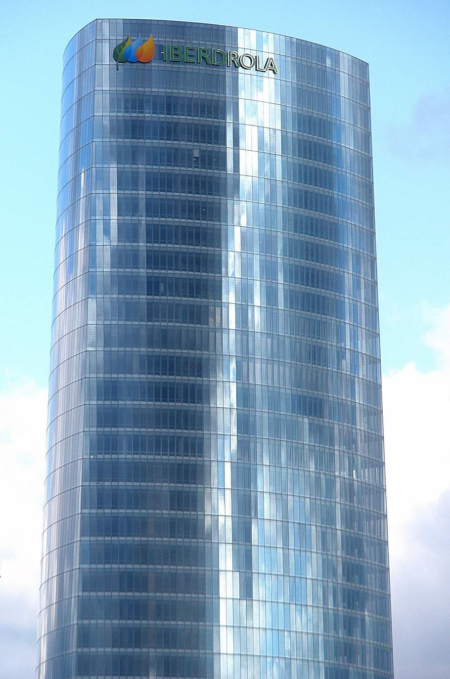 Torre iberdrola, bilbao, rascacielos, edificio, moderno, españa, urbano, arquitectura, cielo, día