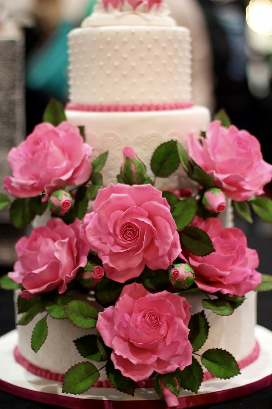 ウェディングケーキ ケーキ 装飾 花 飾り 結婚 お祝い ピンク色 バラ 花 人なし Pxfuel