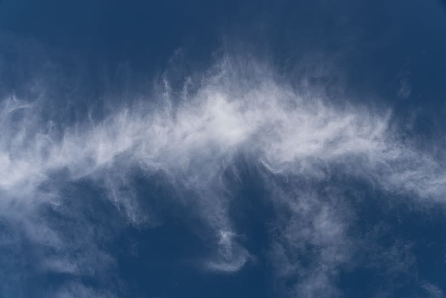 雲 白 ふわふわ 繊細 青 パターン 空 自然 背景 天気 Pxfuel