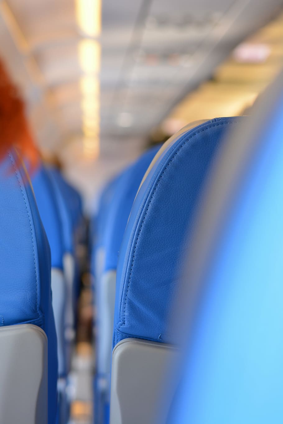 seats, airline, chairs, rows, fly, economy, travel, airliner, transport, interior