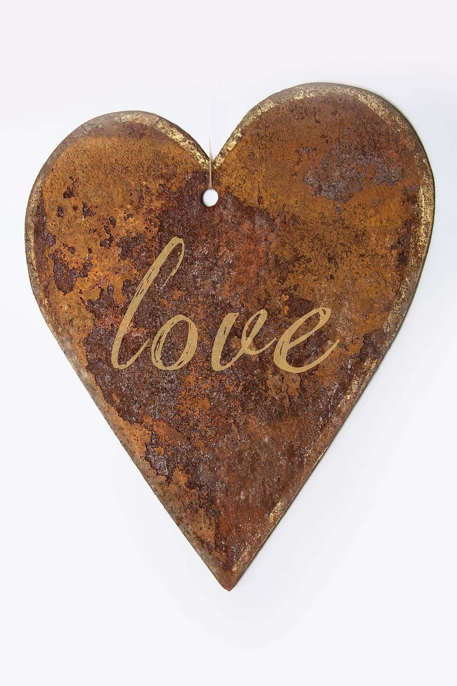 en forma de corazón, marrón, señalización de amor, amor, corazón, san valentín, suerte, resumen, relación, gracias