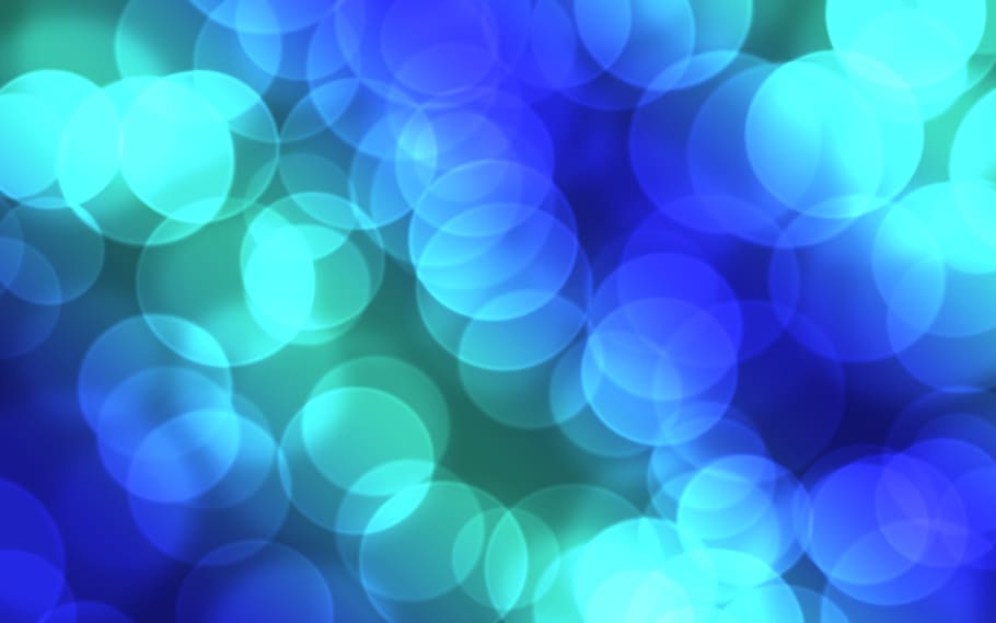 azul, luzes, bokeh, desfoque, planos de fundo, iluminado, desfocado, padrão, abstrato, brilhante