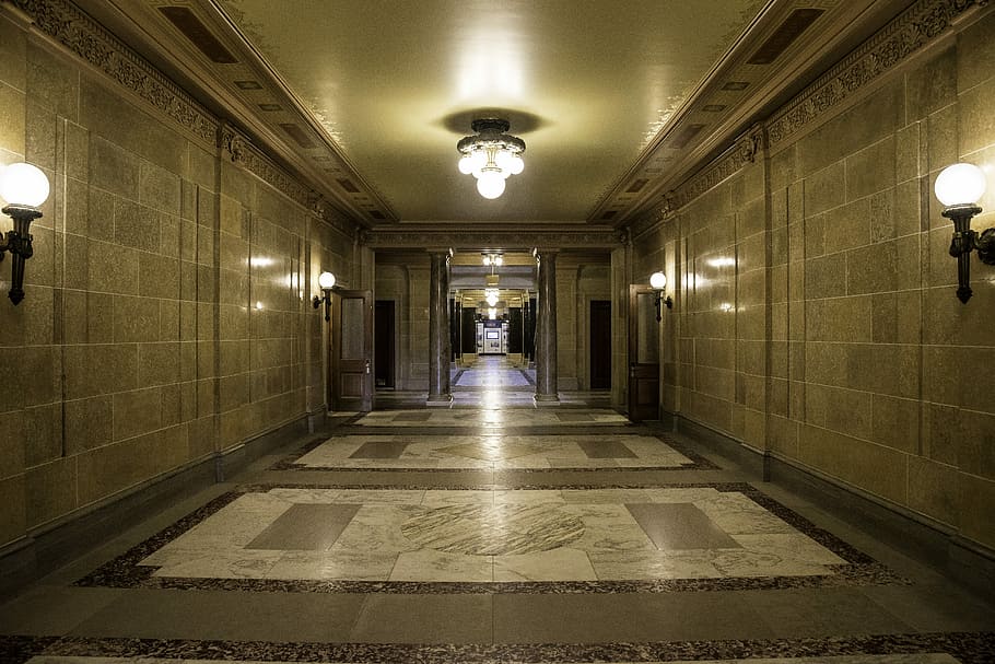lighted, halls, madison, wisconsin, Capital, Madison, Wisconsin, building, photos, government, interior