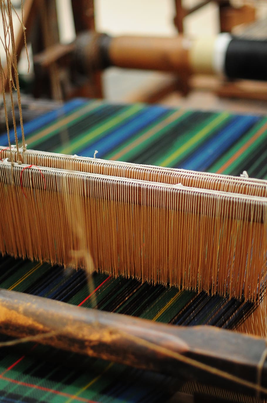 weaving, sewing, craft, fabric, textile, cotton, thread, weave, design, material