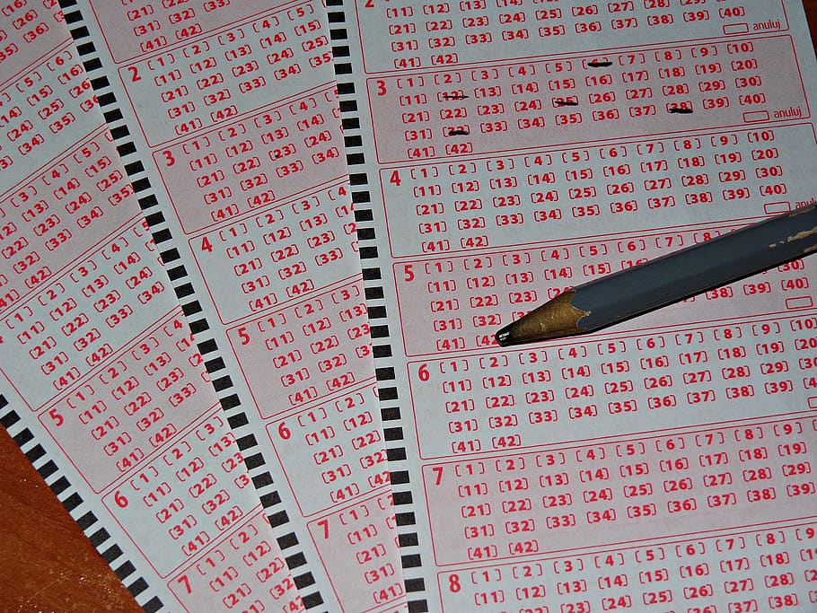 lotre, judi, permainan, kupon, jumlah, uang, pena, angka, pensil, kertas - Pxfuel