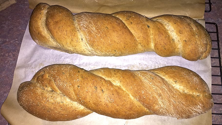 bread, twist, baking, baked, white, bakery, fresh, flour, food, loaf