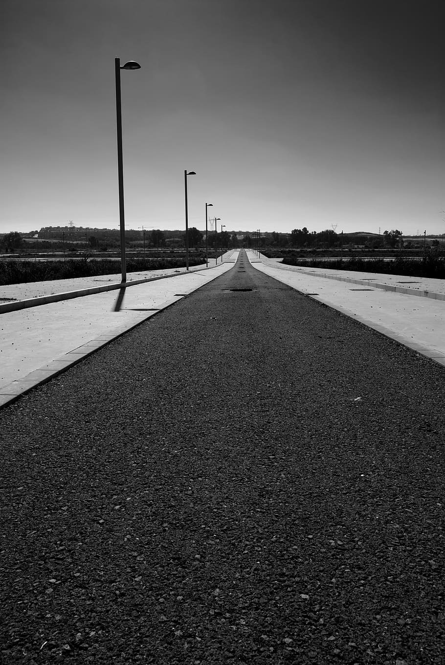 road, soledad, path, crisis, unemployment, investments, crack, ruin, sky, the way forward