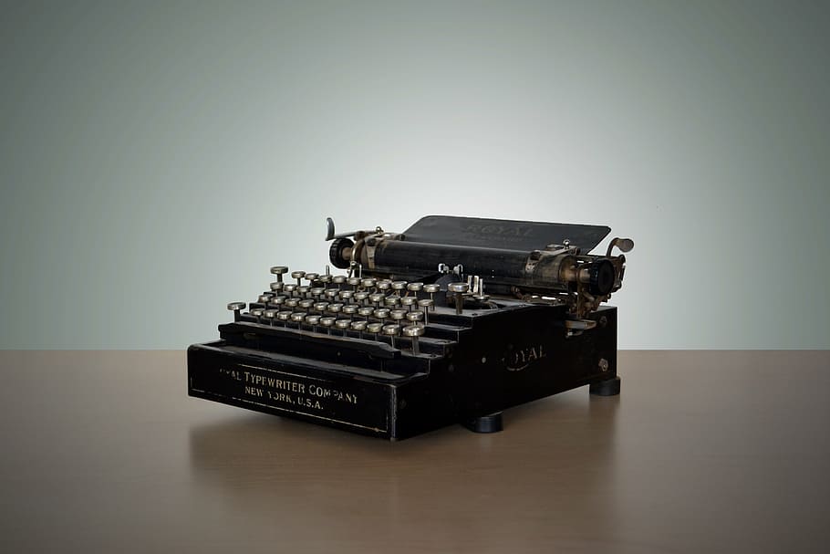 black, typewriter, brown, surface wallpaper, vintage, write, new york, letters, letterpress, ink