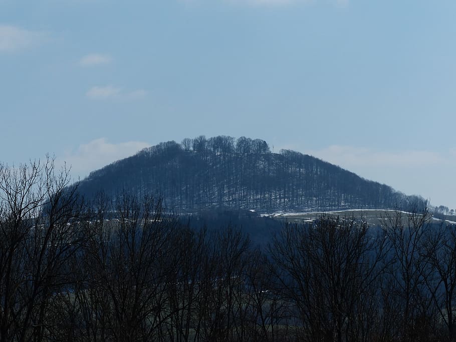 Montaña, Colina, Hohenstaufen, Paisaje, alba suabia, tres kaiserberg, aleros, incoloro, escénico, vista