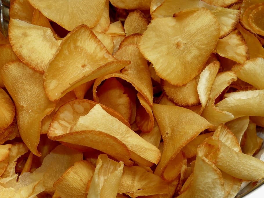 fried potato chips, Cassava, Chips, Eat, Food, Nutrition, costa rica, central america, tropics, food and drink