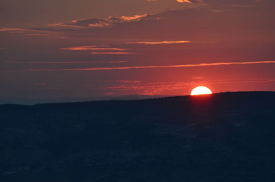 Kapadokya, Landscape, sunrises, cappadocia, nature, sunrise, travel, tourism, anatolia, hill
