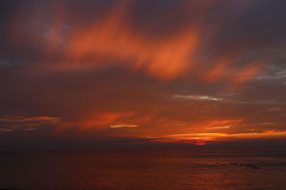 夕日 高知 シルエット 夕暮れ 空 夕焼け 雲 空 海 風景 自然 自然の美しさ Pxfuel