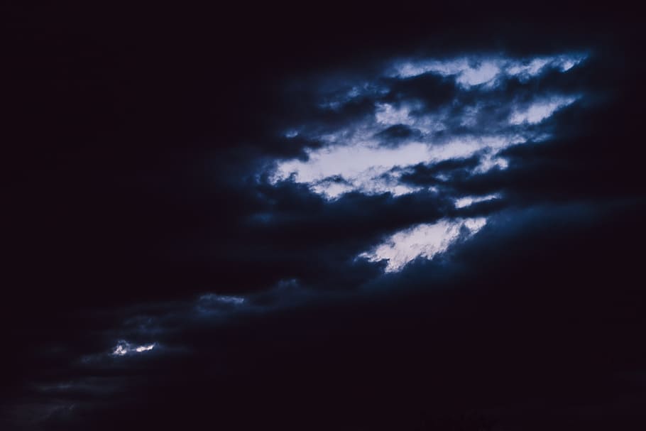 自然 風景 暗い 夜 雲 雲 空 空 嵐 雲景 曇り Pxfuel