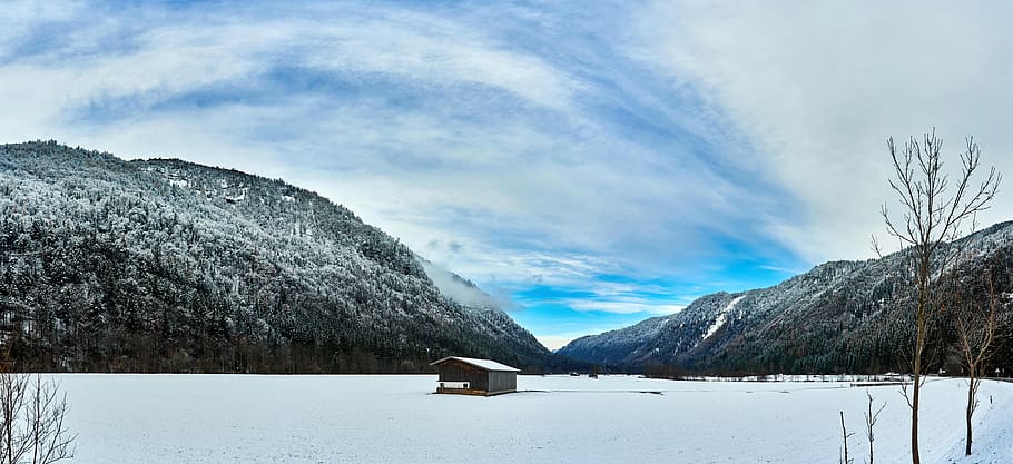 hagertal, protected landscape area, hefferthorn, tyrol, kaiserwinkl, panorama, nature, landscape, valley, agriculture