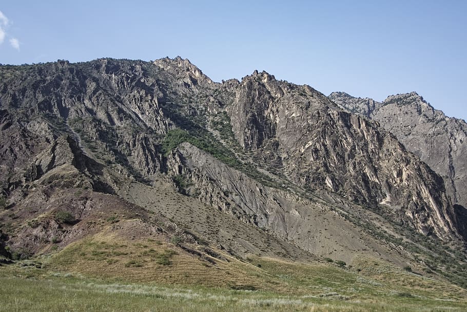 tajikistan, mountains, landscape, nature, province of mountain-badakhshan, the pamir highway, mountain, sky, scenics - nature, beauty in nature