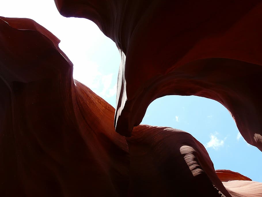Antelope Canyon, Areia, Pedra, Desfiladeiro, página, pedra da areia, colorido, cor, luz, sombra