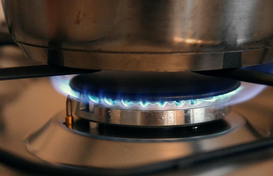 gas flame, gas stove, italy, gas, cook, kitchen, close, hotplate, energy, burn