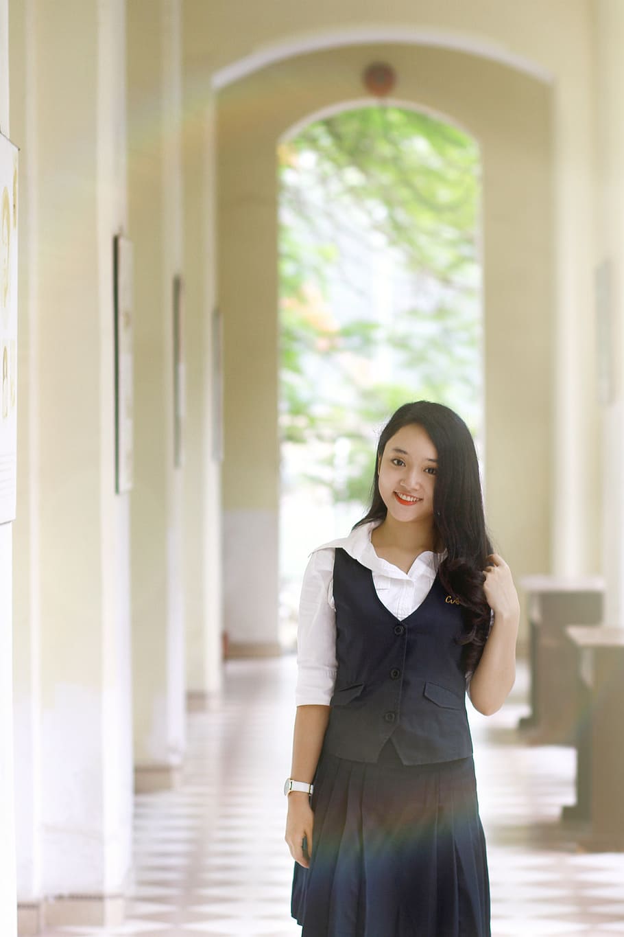 Free download beautiful, girl, vietnamese, young, students, 