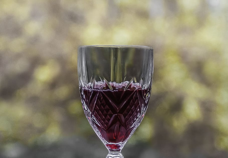 wine, wine glass, glass, crystal, inaccurate, background, drink, red wine, red, liquid