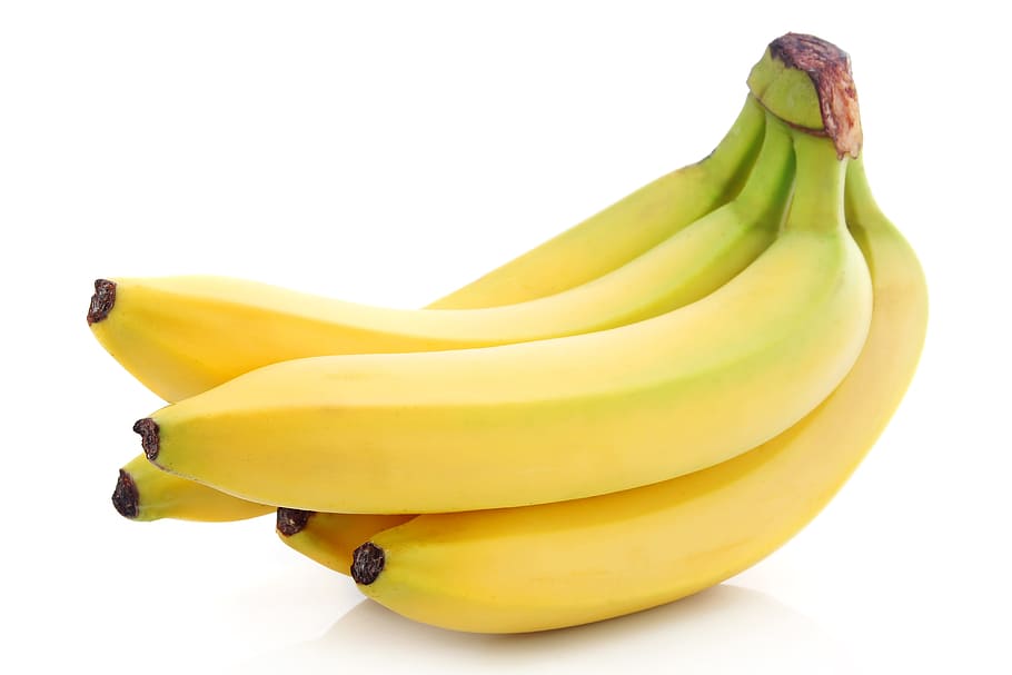 yellow banana fruit, Banana, Minimum, Fruit, Tropical, honduras, tropical fruit, yellow, food and drink, food