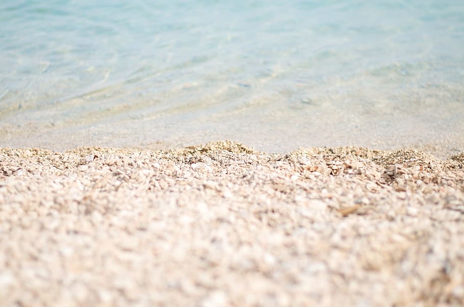 Sea, Beach, Stones, Permission, sea, beach, summer, croatia, nature, day, backgrounds