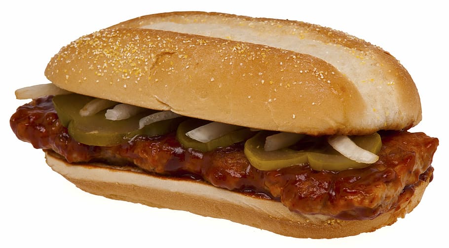 roti sandwich, hamburger, burger, makanan cepat saji, tidak sehat, makan, makan siang, daging, lemak, diet