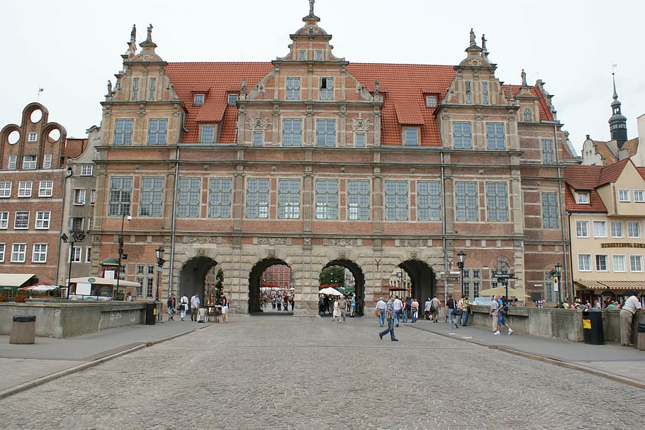 gdansk, danzig, poland, travel, city, old, building, town, polish, sightseeing