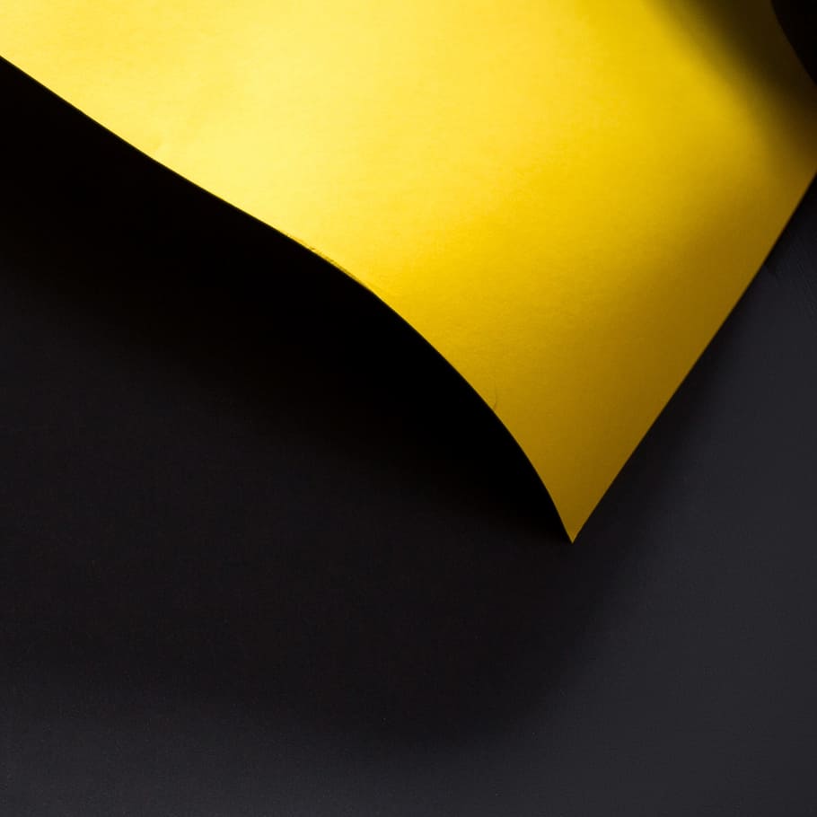 Color, Yellow, Abstract, black, color, yellow, background, v, close-up, day, paper