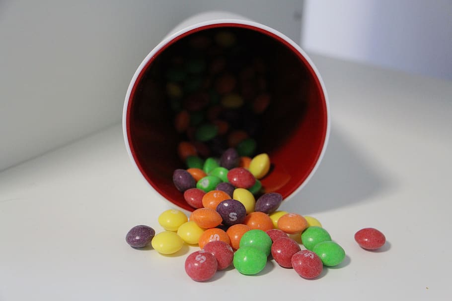 smarties, colorful, sweetness, multi colored, food and drink, food, sweet food, candy, variation, indoors