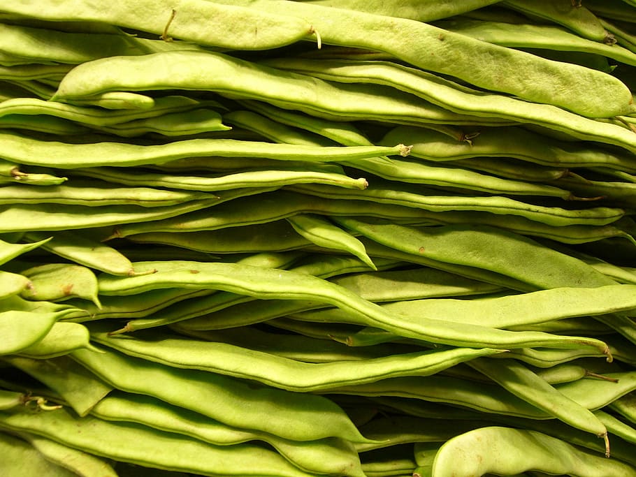 green peas, beans, vegetables, green, cook, market, healthy, food, green color, vegetable