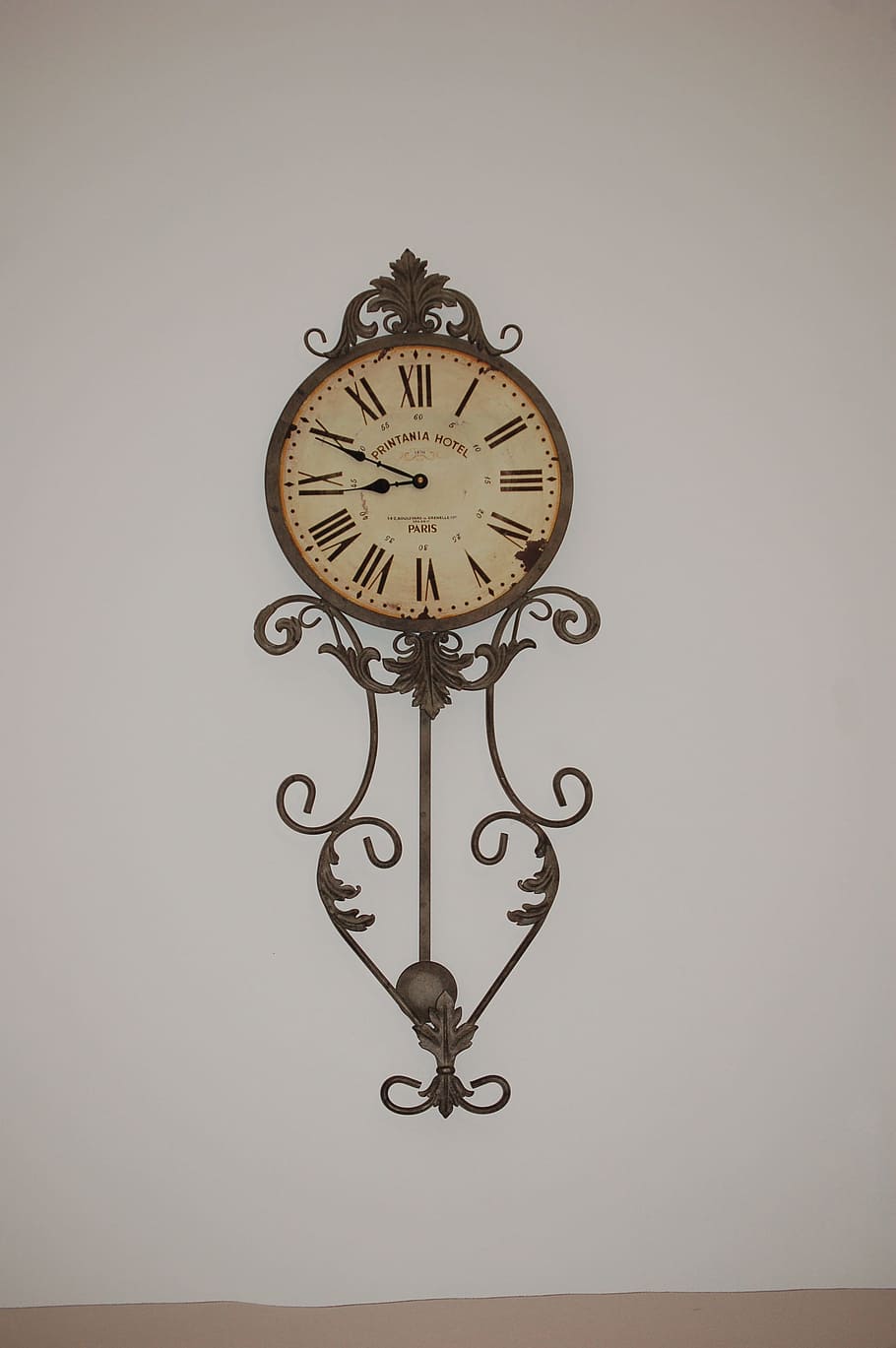 Wall Clock, Time, clock, wall clock, time, wall, old-fashioned, old, antique, clock Face, retro Styled