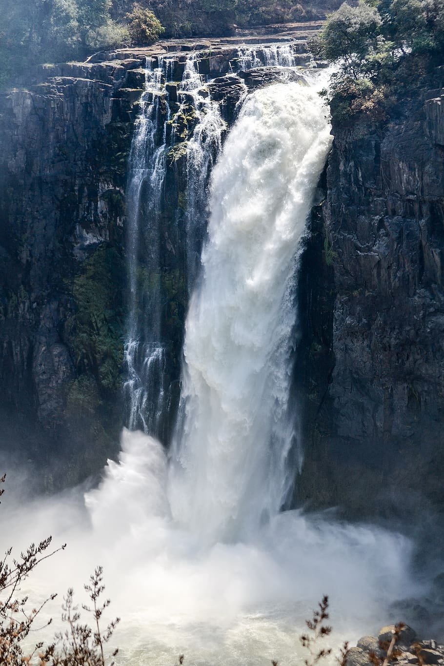 victoria, waterfall, beauty, water, rock, nature, victoria falls, africa, scenics - nature, motion