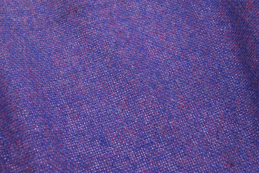 purple, fabric, texture, tweed, cloth, weave, closeup, threads, woven, textile