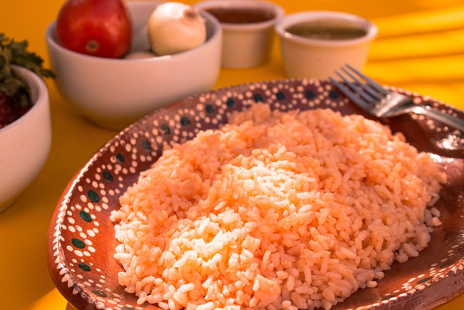 arroz, plato, comida, restaurante, delicioso, saludable, poder, comida y bebida, frescura, alimentación saludable