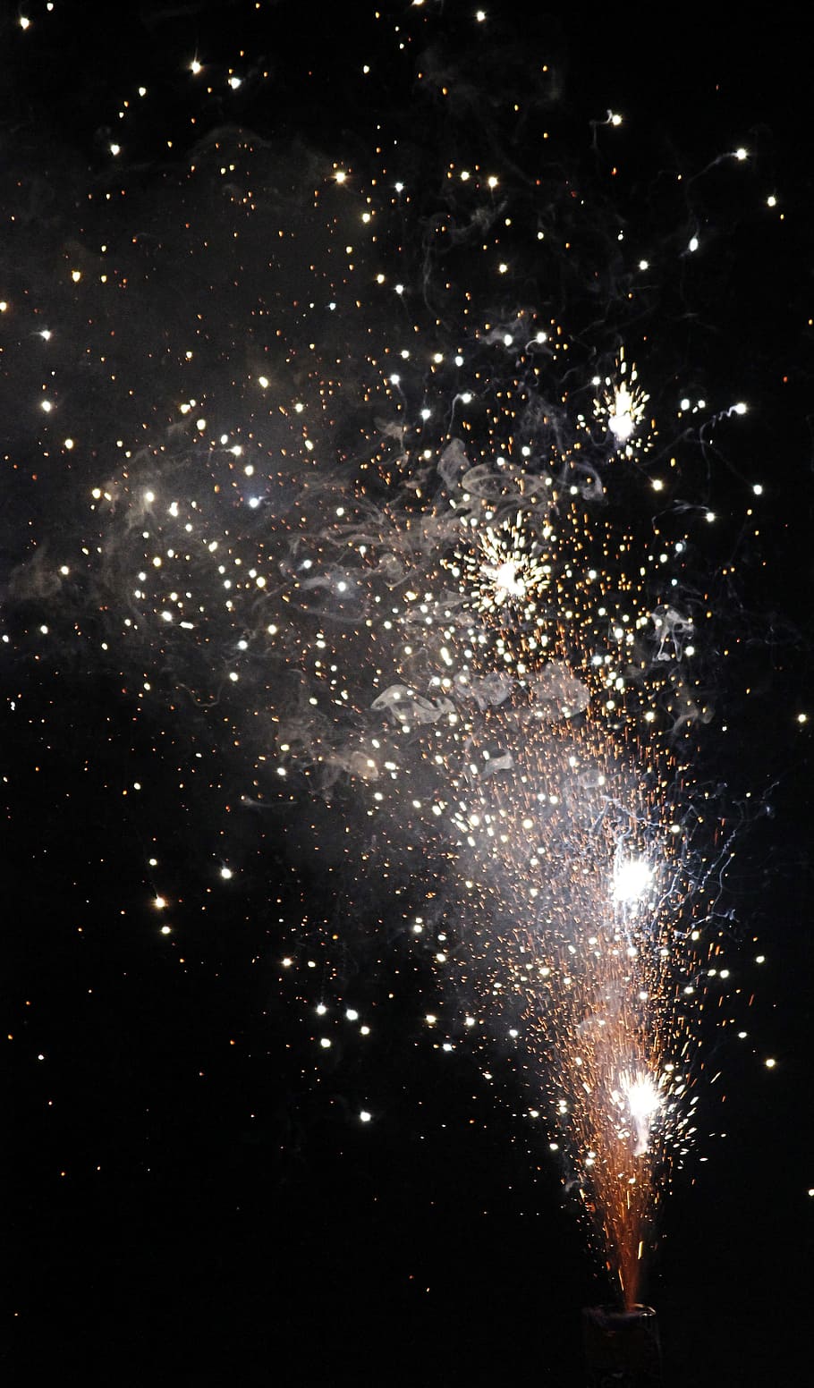 Fogo de artifício, faíscas, explosão, Bengala, estrela - espaço, espaço, astronomia, ninguém, galáxia, exploração espacial