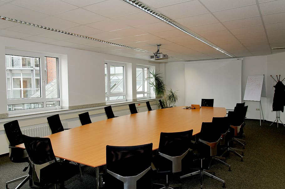 conference room, chairs, table, beamer, window, conference, indoors, chair, meeting, board Room