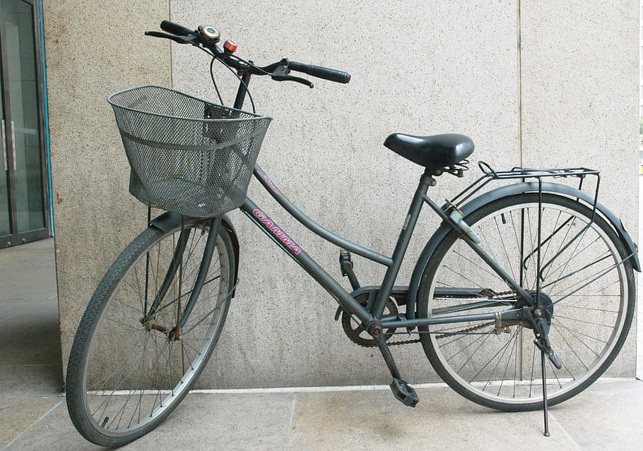Bicicleta, ciclismo, transporte, bicicleta para damas, diversión, paseo, modo de transporte, estacionaria, vehículo terrestre, cesta de bicicleta