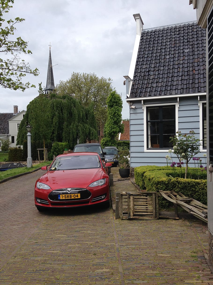 tesla, mobil, kendaraan listrik, kendaraan, mengangkut, eco, otomotif, hijau, lingkungan Hidup, Belanda