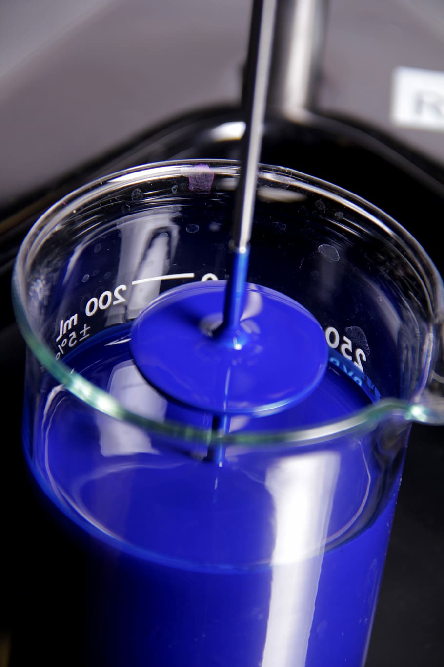cristal, claro, copo de vidro, azul, líquido, Pigmento, resina, Revestimentos, Preparações, indústria