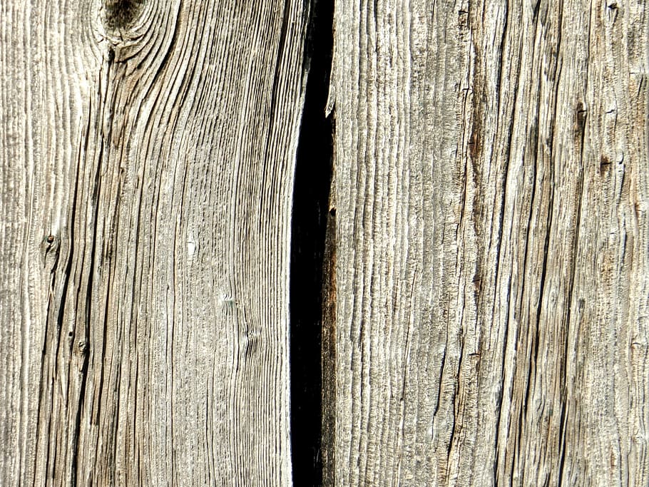 wooden, board, plank, knots, crack, woodgrain, brown, natural, timber, aged