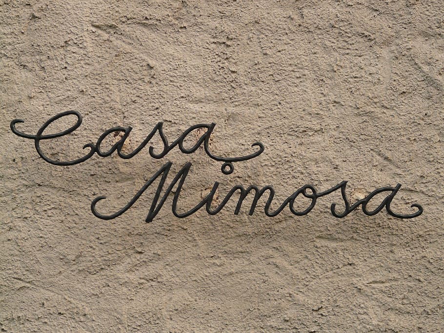 Font, Lettering, Casa, Home, House, House Name, home, hauswand, leave, handwriting, text