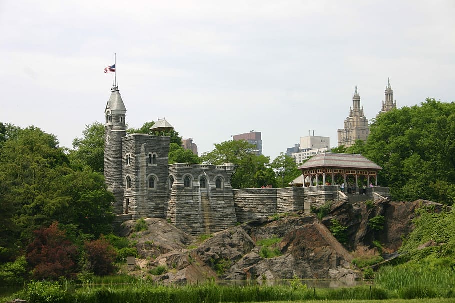 Belvedere, Castillo, Central Park, parque, naturaleza, verde, turismo, manhattan, arquitectura, museo