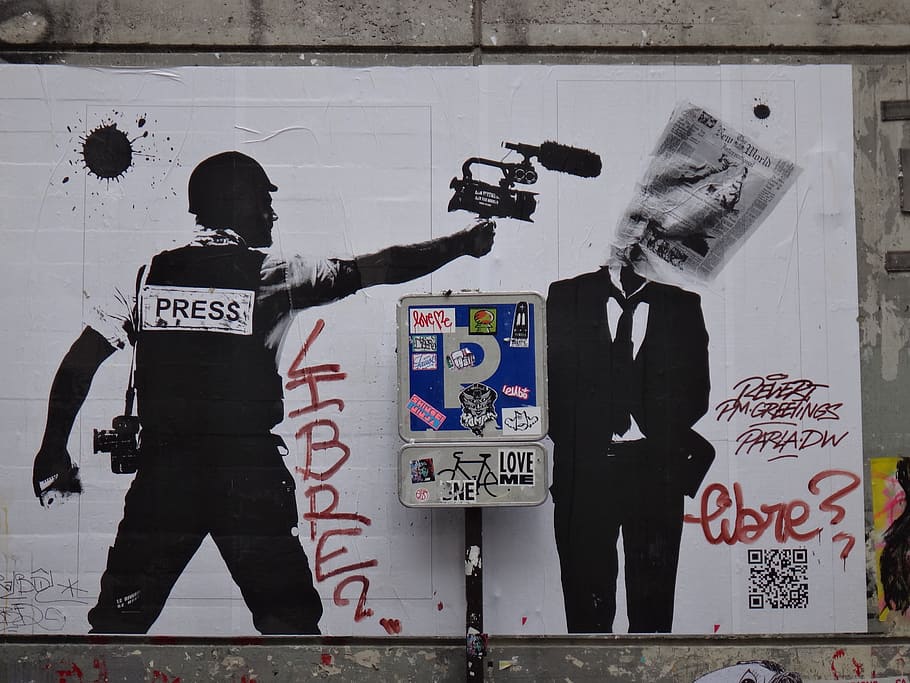 grafite, homem, exploração, câmera, apontando, preto, paletó, paris, política, imagem