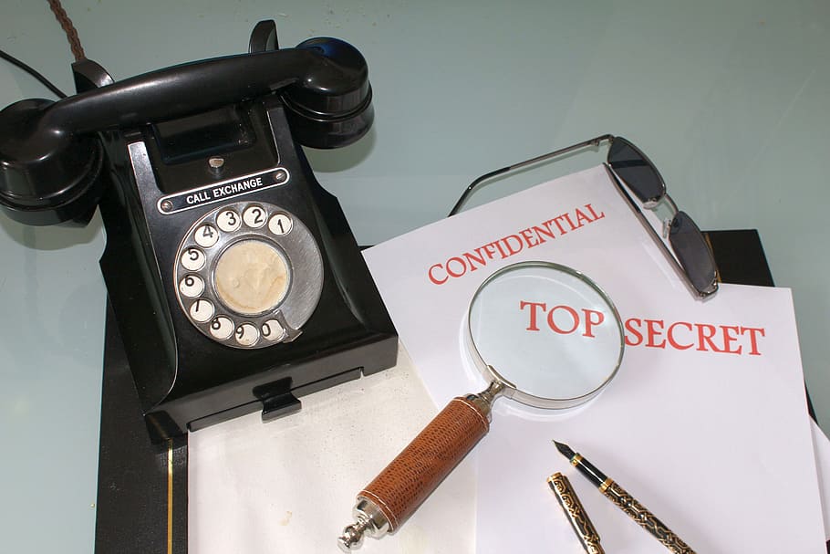 teléfono rotativo negro, comunicación, teléfono, espionaje, seguridad, alto secreto, agente, detective, vigilancia, confidencial