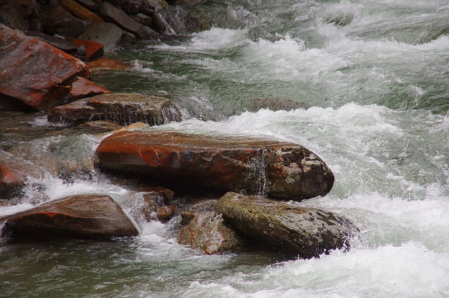 川, 急流, ティチーノ, 水, 自然, 動き, 岩, 自然の美しさ, 岩-オブジェクト, 風景-自然