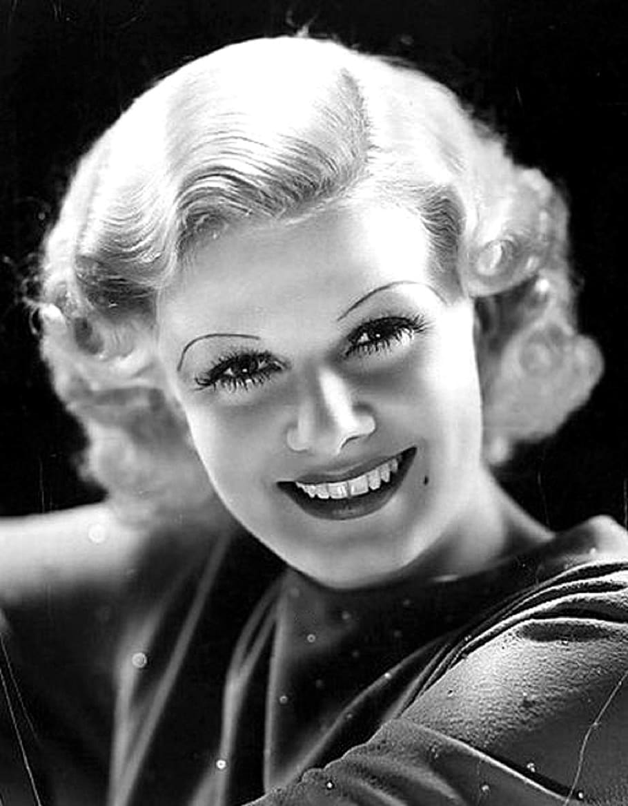 jean harlow, actress, film, 30's, vintage, classic, oldies, entertainment, movies, motion pictures