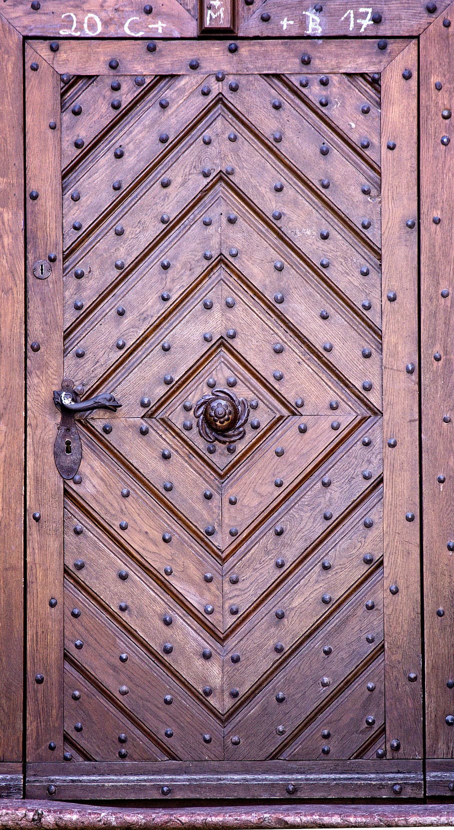 Entrada, Puerta, Antigua, puerta de entrada, puerta vieja, históricamente, montaje, puerta principal, madera, adorno