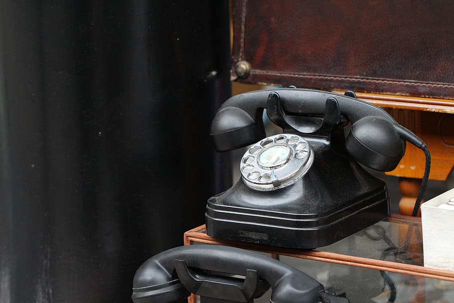 Phone, Antique, Communication, Nostalgia, old, listeners, telephone, antiquated, call, dial