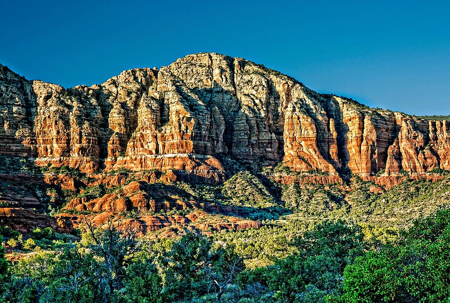 sedona, mountains, vortex, arizona, nature, landscape, desert, southwest, red, rock